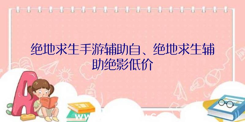 绝地求生手游辅助自、绝地求生辅助绝影低价