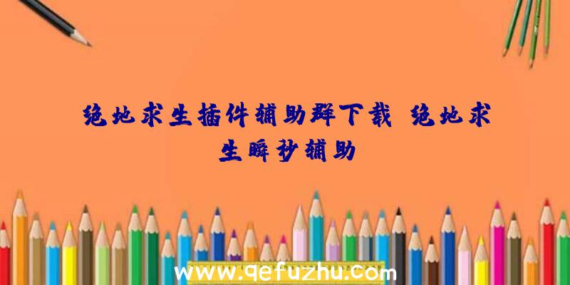 绝地求生插件辅助群下载、绝地求生瞬秒辅助