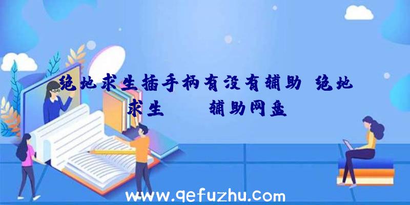 绝地求生插手柄有没有辅助、绝地求生pubg辅助网盘