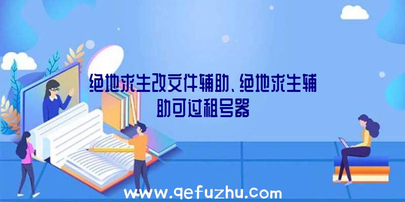 绝地求生改文件辅助、绝地求生辅助可过租号器