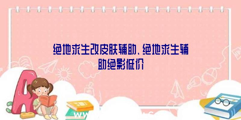 绝地求生改皮肤辅助、绝地求生辅助绝影低价