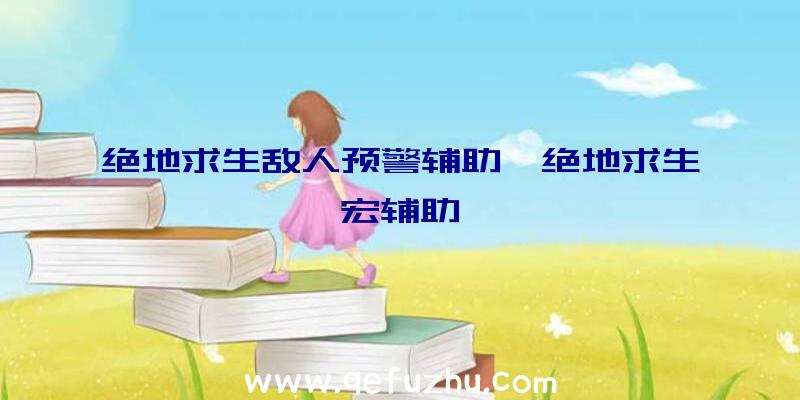 绝地求生敌人预警辅助、绝地求生宏辅助