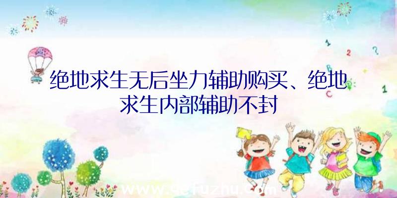 绝地求生无后坐力辅助购买、绝地求生内部辅助不封