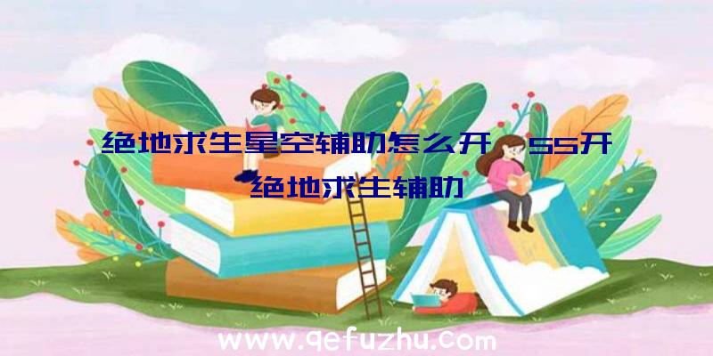 绝地求生星空辅助怎么开、55开绝地求生辅助