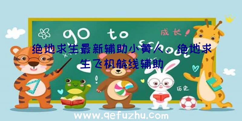 绝地求生最新辅助小黄人、绝地求生飞机航线辅助