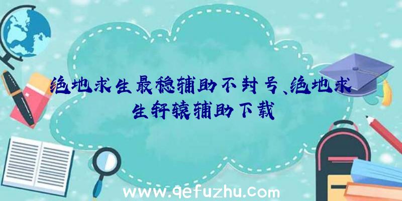 绝地求生最稳辅助不封号、绝地求生轩辕辅助下载