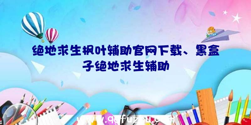 绝地求生枫叶辅助官网下载、黑盒子绝地求生辅助