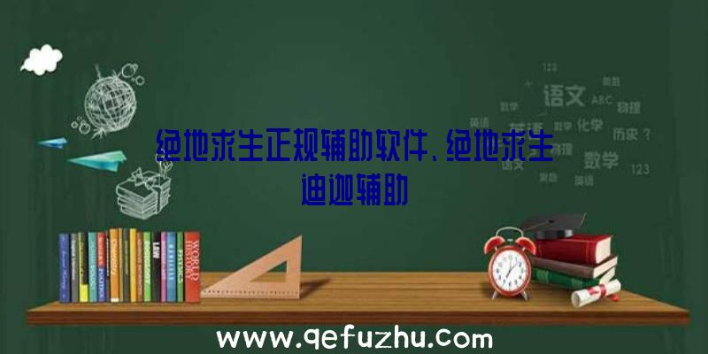 绝地求生正规辅助软件、绝地求生迪迦辅助