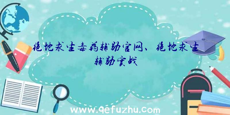 绝地求生毒药辅助官网、绝地求生辅助实战