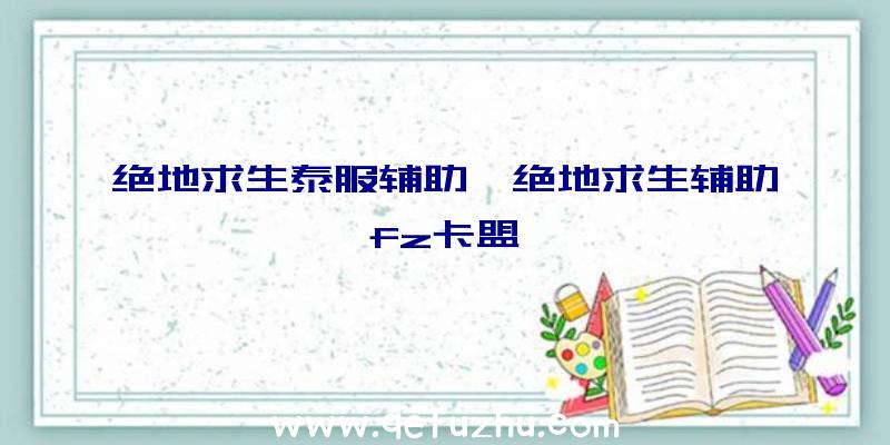 绝地求生泰服辅助、绝地求生辅助fz卡盟