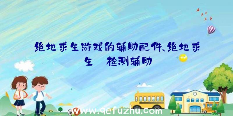 绝地求生游戏的辅助配件、绝地求生