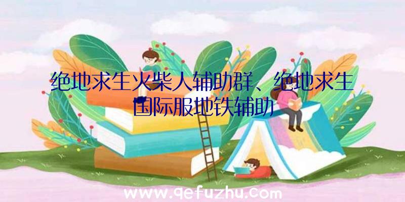 绝地求生火柴人辅助群、绝地求生国际服地铁辅助