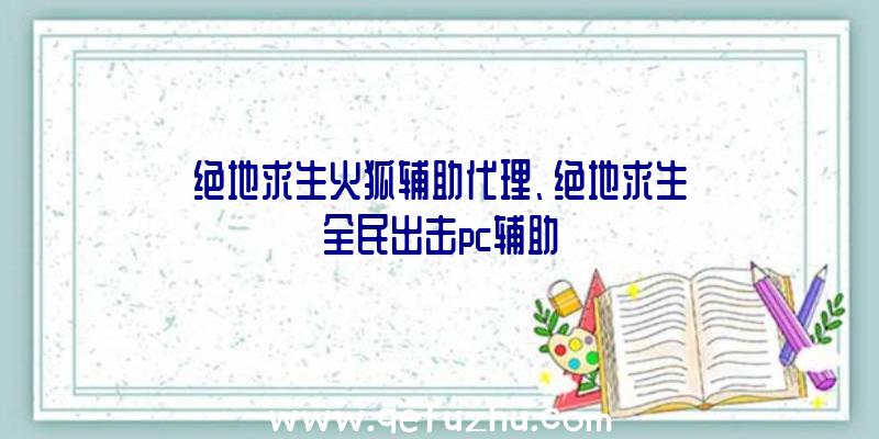 绝地求生火狐辅助代理、绝地求生全民出击pc辅助