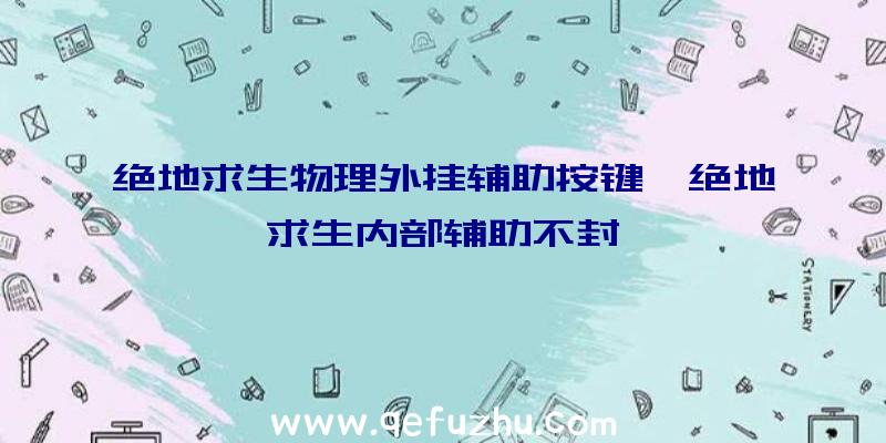 绝地求生物理外挂辅助按键、绝地求生内部辅助不封