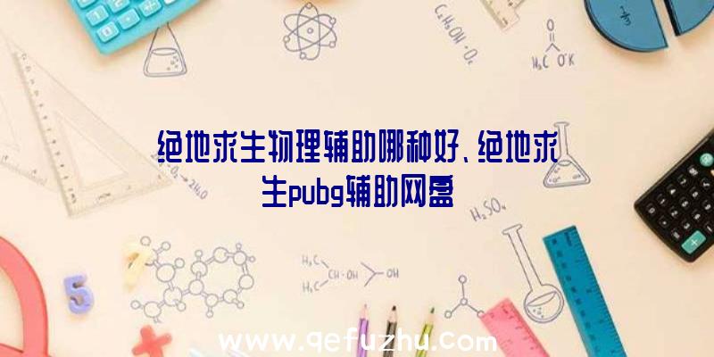 绝地求生物理辅助哪种好、绝地求生pubg辅助网盘