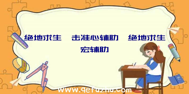 绝地求生狙击准心辅助、绝地求生宏辅助