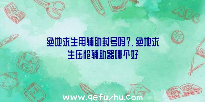 绝地求生用辅助封号吗？、绝地求生压枪辅助器哪个好