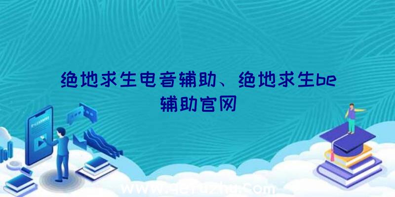 绝地求生电音辅助、绝地求生be辅助官网