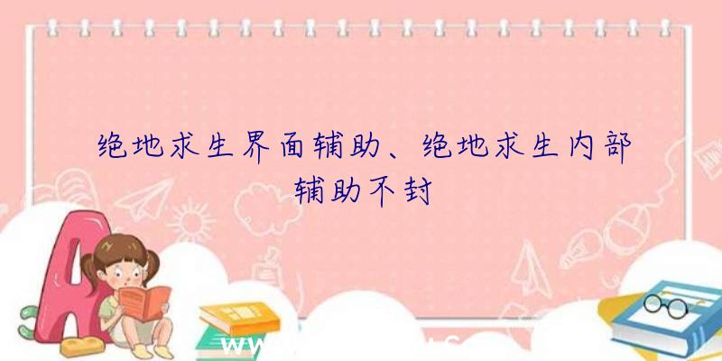 绝地求生界面辅助、绝地求生内部辅助不封