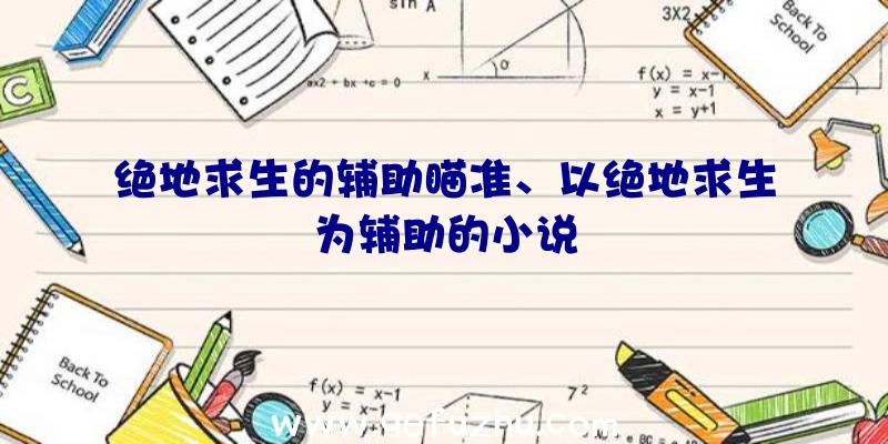 绝地求生的辅助瞄准、以绝地求生为辅助的小说