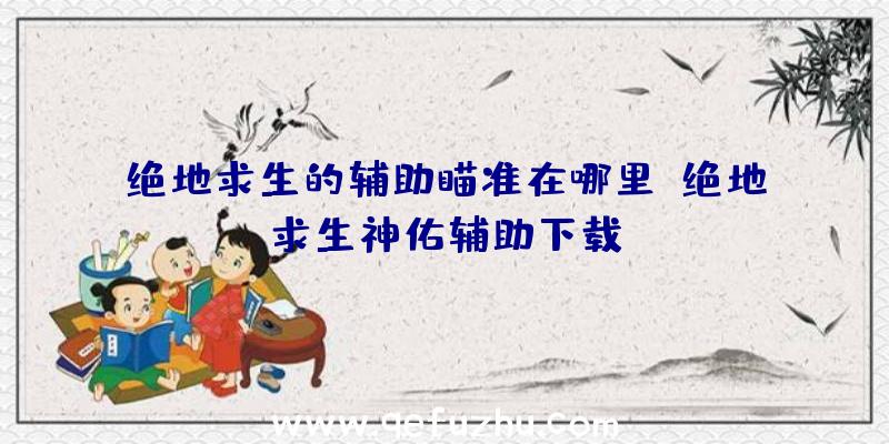 绝地求生的辅助瞄准在哪里、绝地求生神佑辅助下载