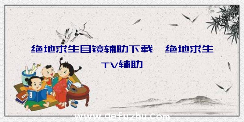 绝地求生目镜辅助下载、绝地求生TV辅助