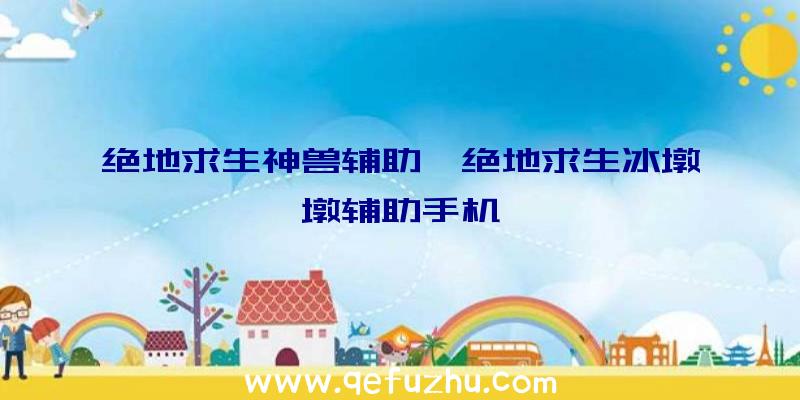 绝地求生神兽辅助、绝地求生冰墩墩辅助手机