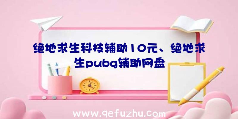 绝地求生科技辅助10元、绝地求生pubg辅助网盘