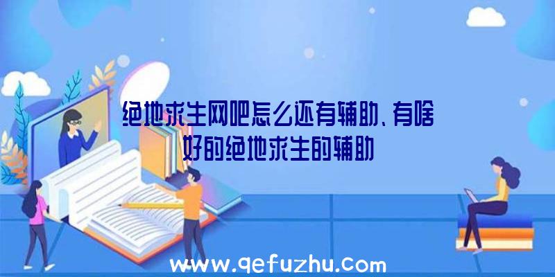 绝地求生网吧怎么还有辅助、有啥好的绝地求生的辅助