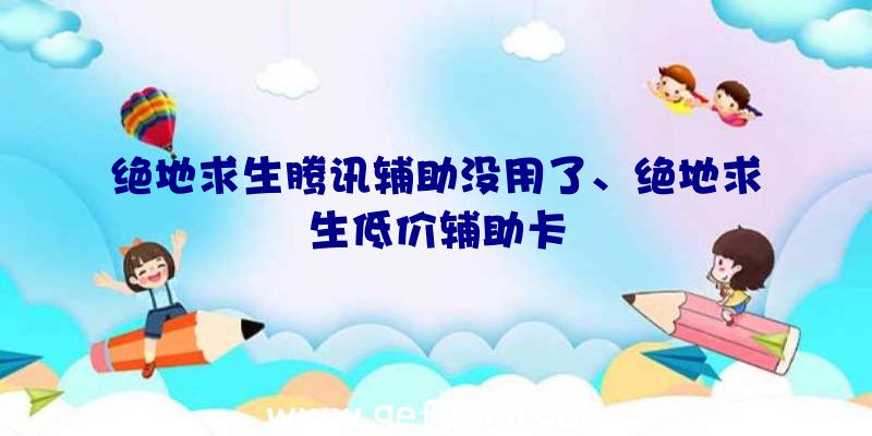 绝地求生腾讯辅助没用了、绝地求生低价辅助卡