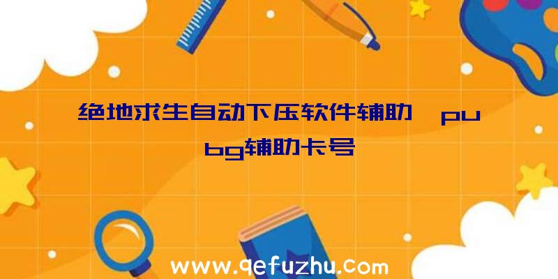 绝地求生自动下压软件辅助、pubg辅助卡号