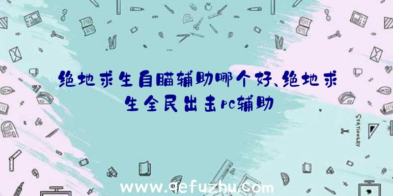 绝地求生自瞄辅助哪个好、绝地求生全民出击pc辅助