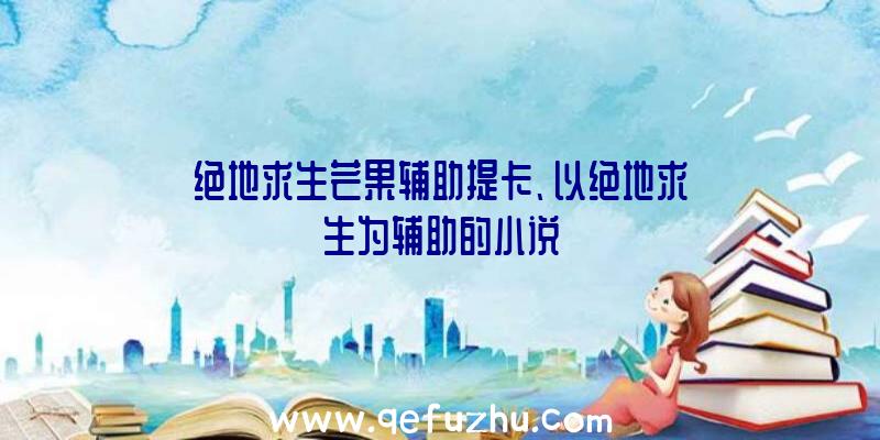 绝地求生芒果辅助提卡、以绝地求生为辅助的小说