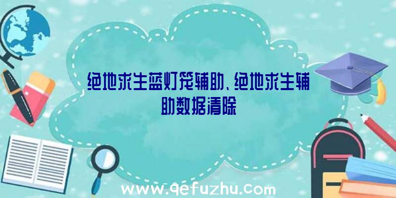 绝地求生蓝灯笼辅助、绝地求生辅助数据清除