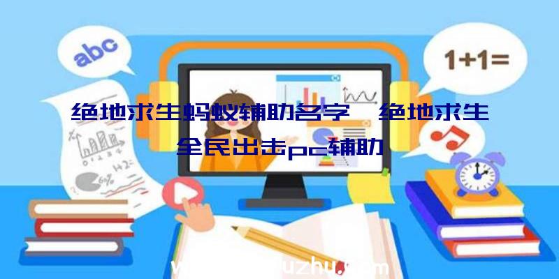 绝地求生蚂蚁辅助名字、绝地求生全民出击pc辅助