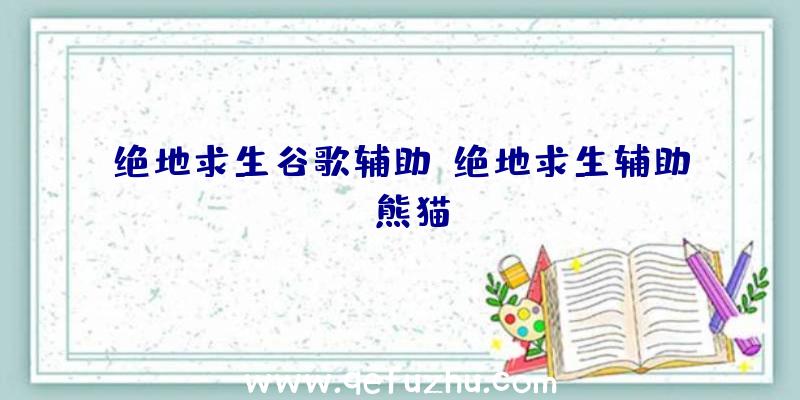 绝地求生谷歌辅助、绝地求生辅助