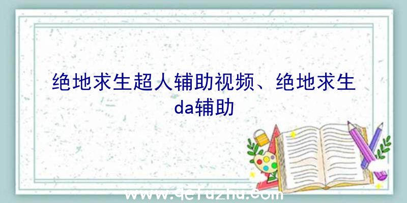 绝地求生超人辅助视频、绝地求生da辅助