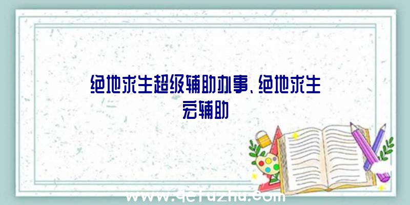 绝地求生超级辅助办事、绝地求生宏辅助