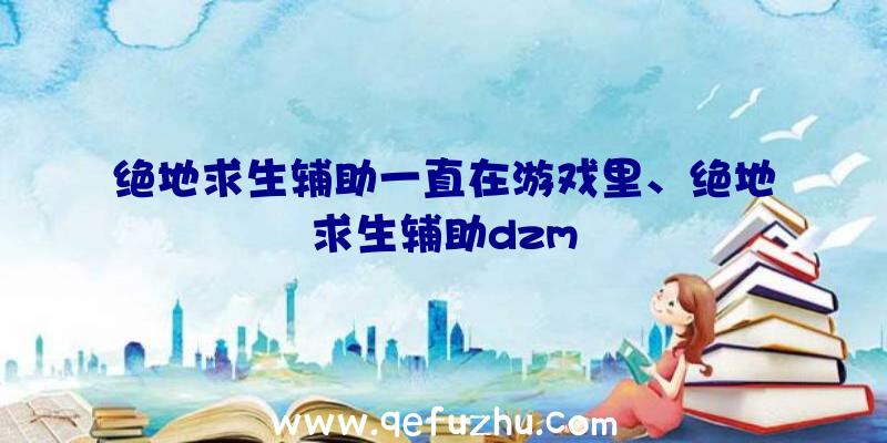 绝地求生辅助一直在游戏里、绝地求生辅助dzm