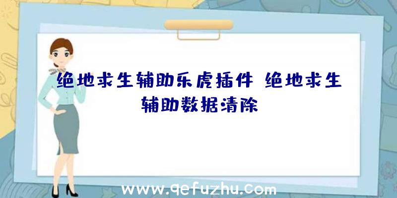 绝地求生辅助乐虎插件、绝地求生辅助数据清除