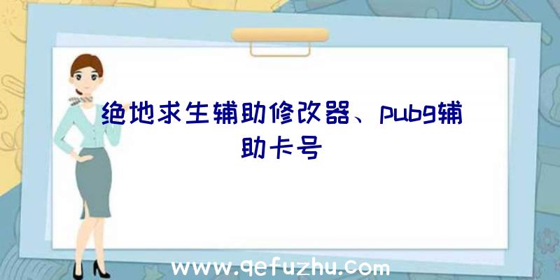 绝地求生辅助修改器、pubg辅助卡号