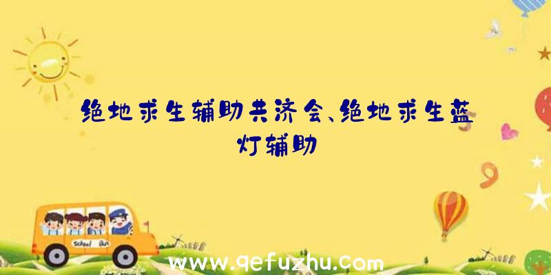 绝地求生辅助共济会、绝地求生蓝灯辅助