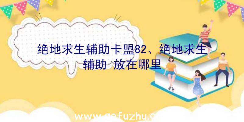 绝地求生辅助卡盟82、绝地求生辅助