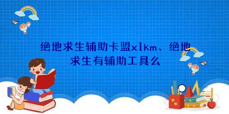 绝地求生辅助卡盟x1km、绝地求生有辅助工具么