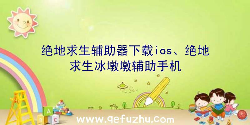 绝地求生辅助器下载ios、绝地求生冰墩墩辅助手机