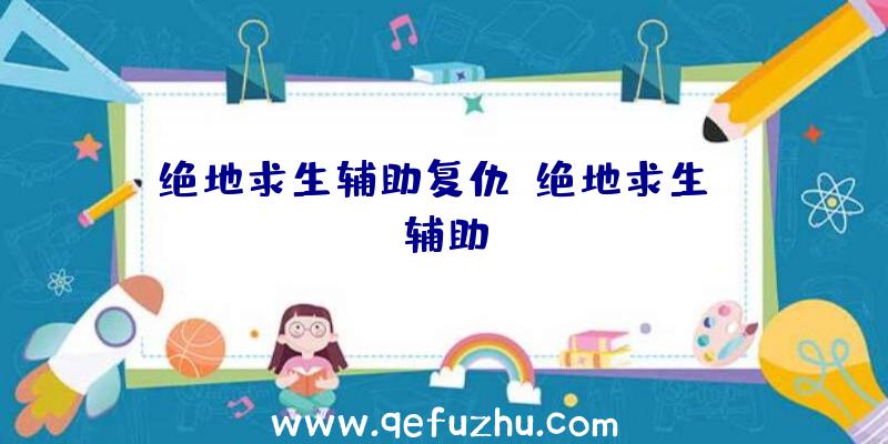 绝地求生辅助复仇、绝地求生wk辅助