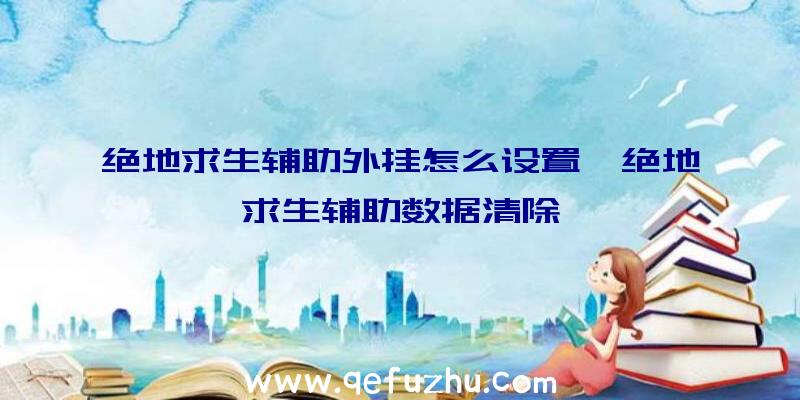 绝地求生辅助外挂怎么设置、绝地求生辅助数据清除