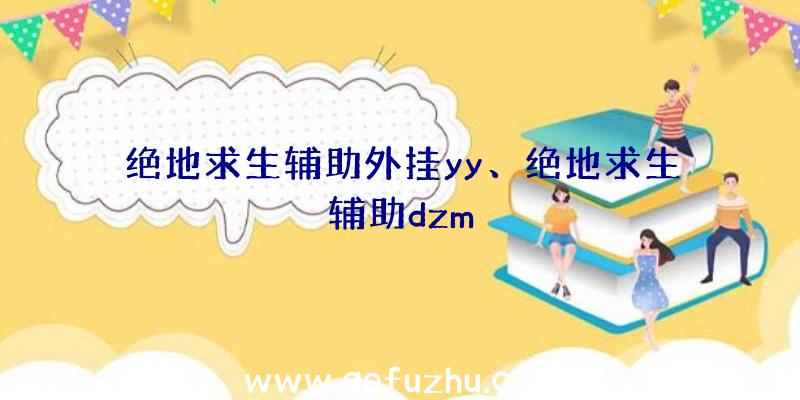 绝地求生辅助外挂yy、绝地求生辅助dzm