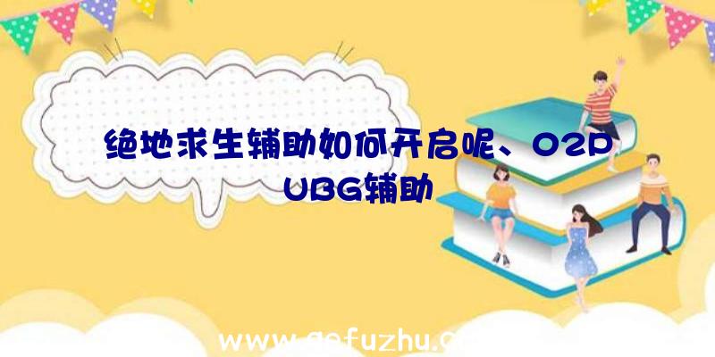 绝地求生辅助如何开启呢、02PUBG辅助