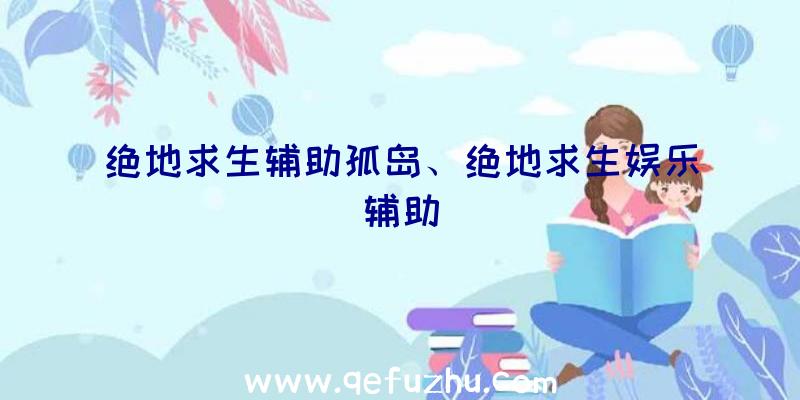 绝地求生辅助孤岛、绝地求生娱乐辅助